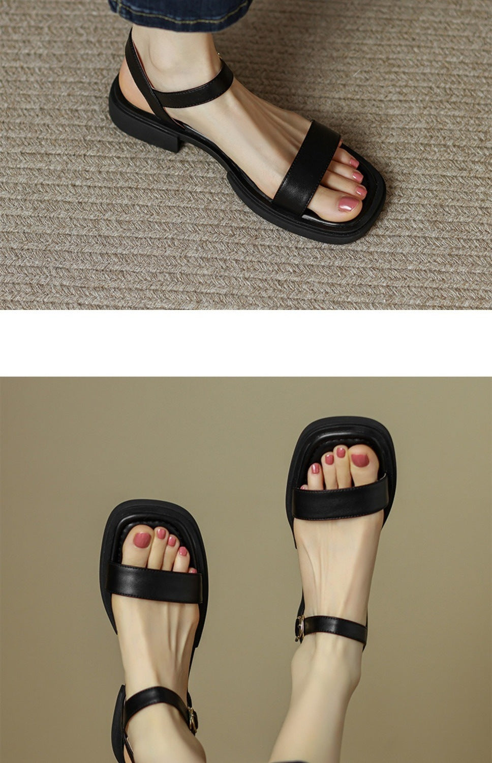 Sandales Style Français