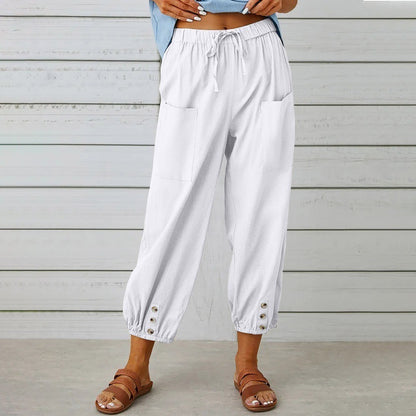 Pantalon Lin Ample