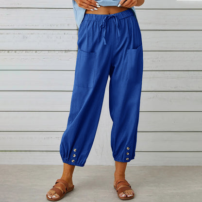 Pantalon Lin Ample