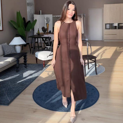 Robe Boutonnée Femme