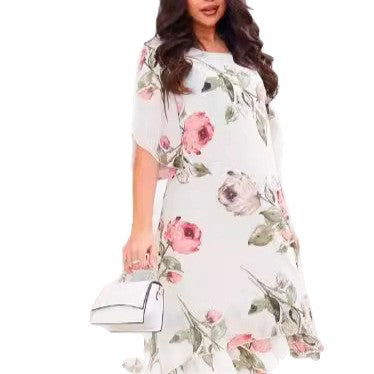 Robe élégante chiffon