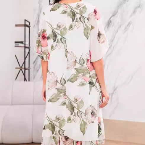 Robe élégante chiffon