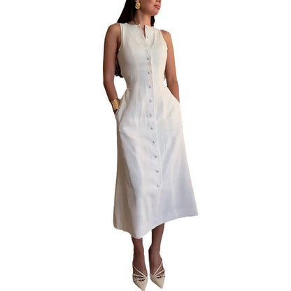 Robe Boutonnée Femme