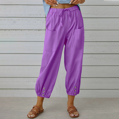 Pantalon Lin Ample