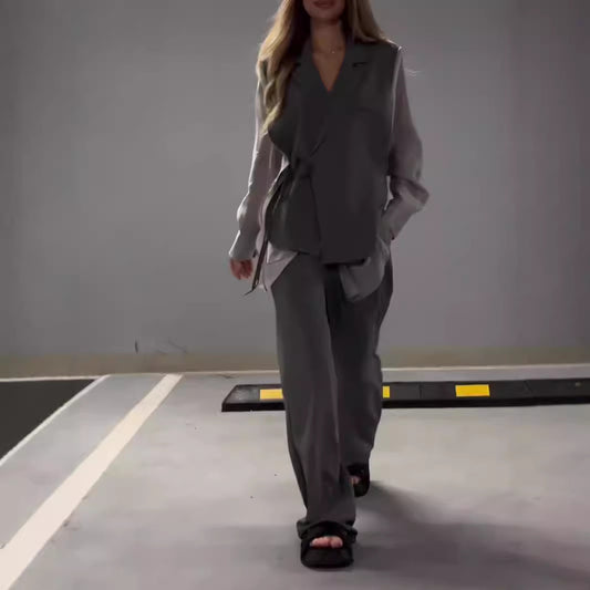 Tenue Femme Patchwork : Chiffon Élégant