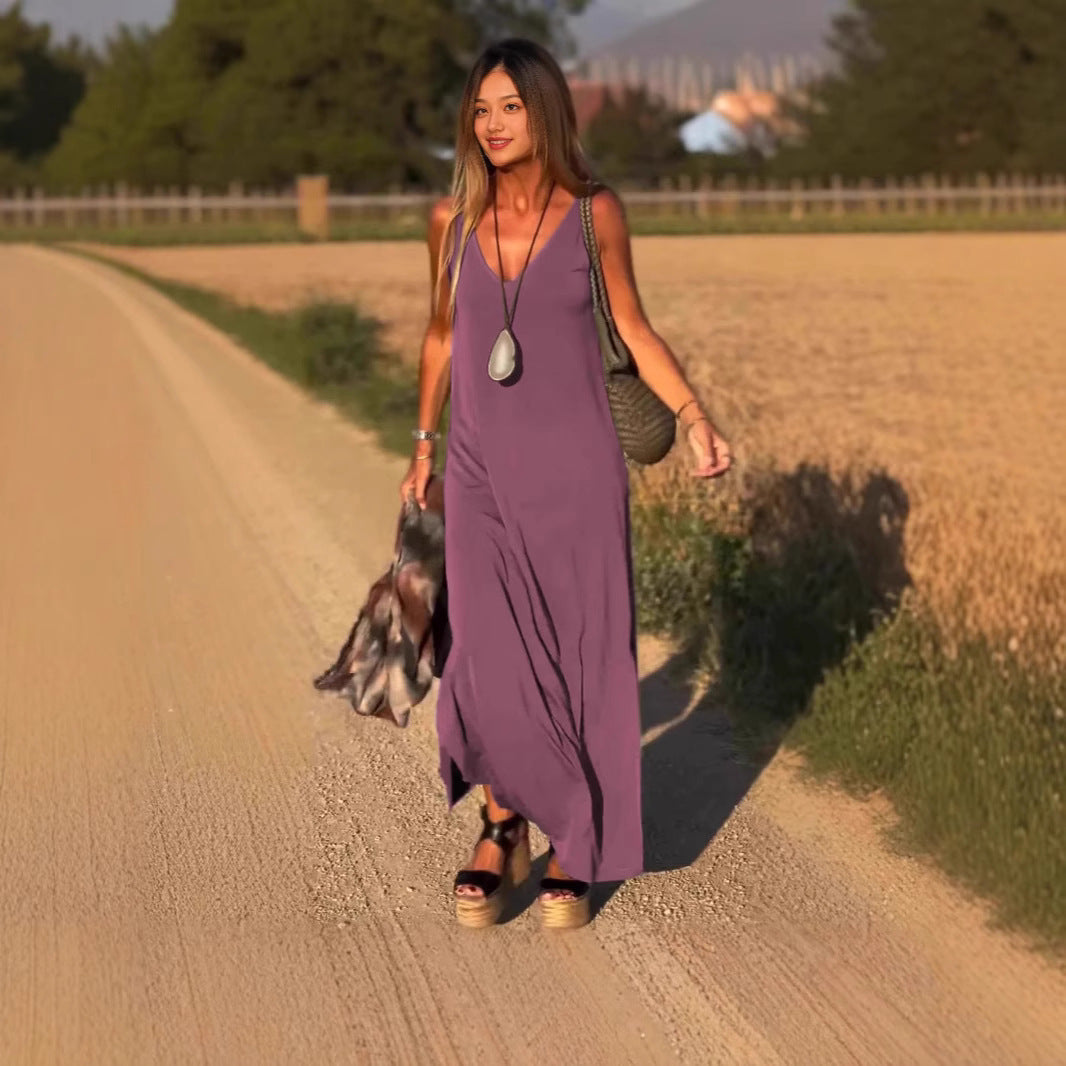 Robe Été V-Neck