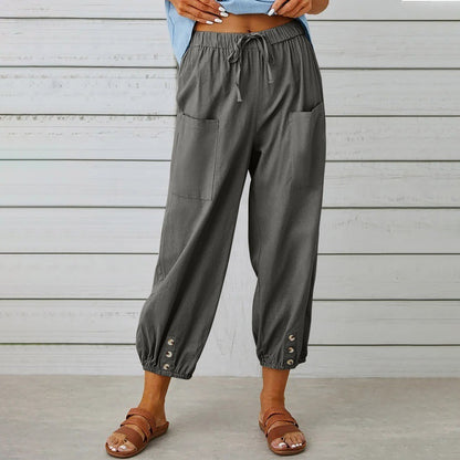 Pantalon Lin Ample