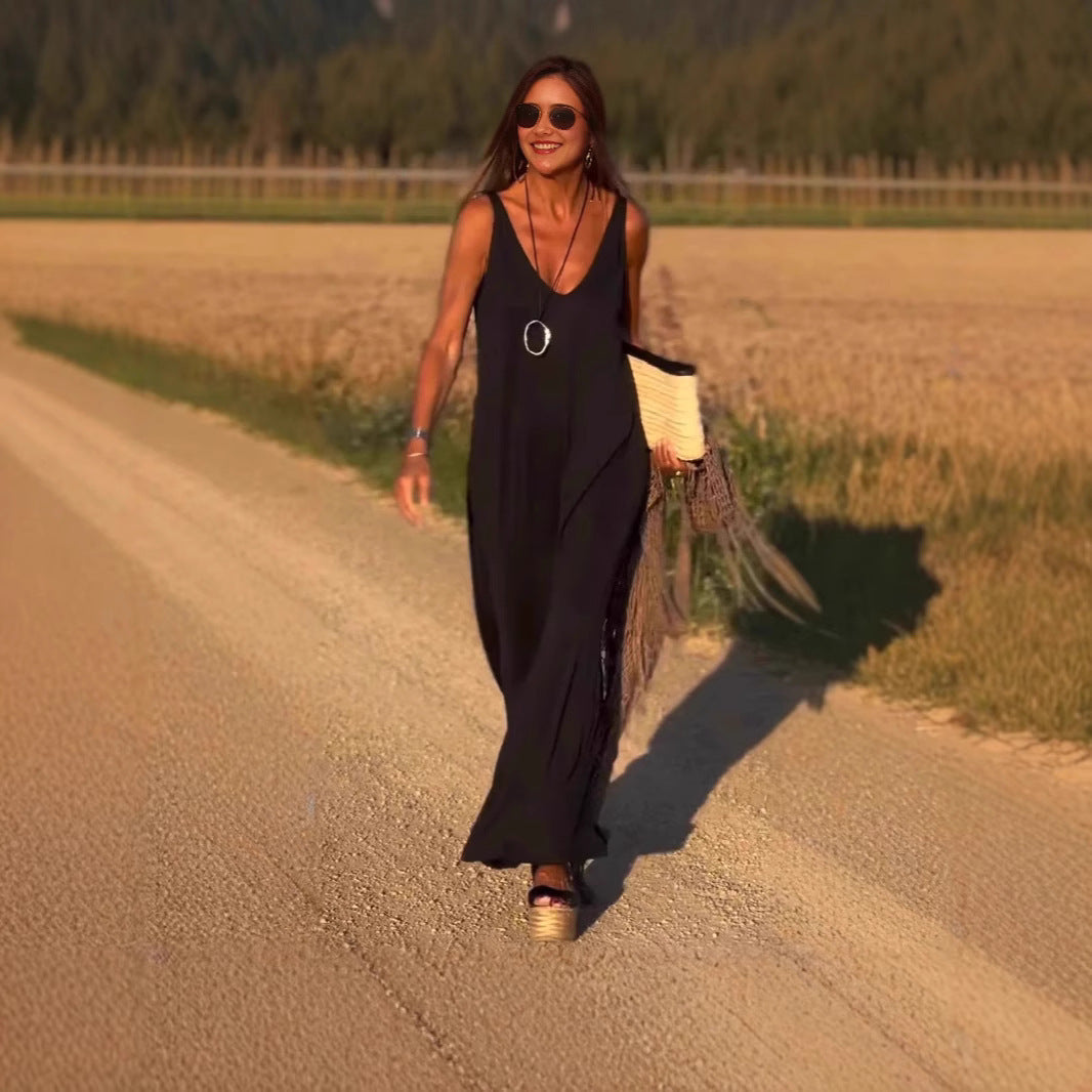 Robe Été V-Neck